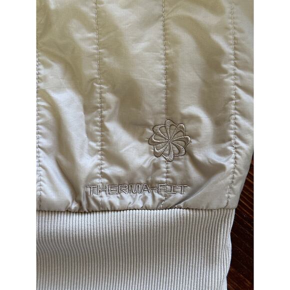 Nike Sportswear Therma-Fit Tech Pack Winterized Crew Pullover Men M Tan Athletic - Picture 12 of 13